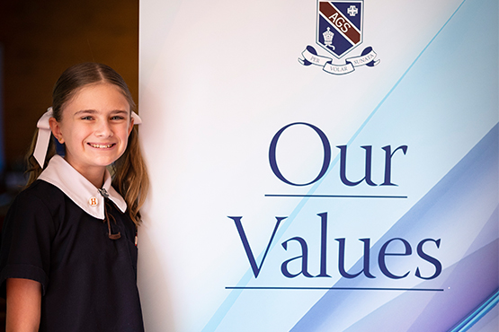 St Margaret's Prayer Space on school's values